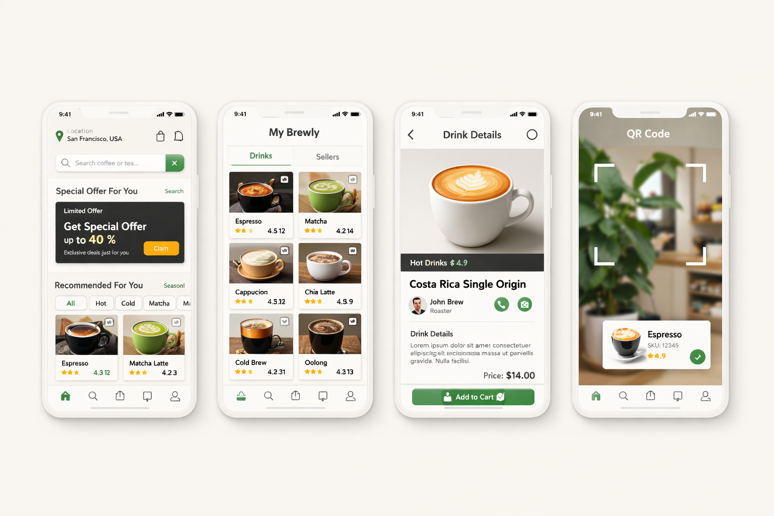 Brewly Coffee App